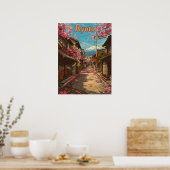 Kyoto oude stad poster (Keuken)
