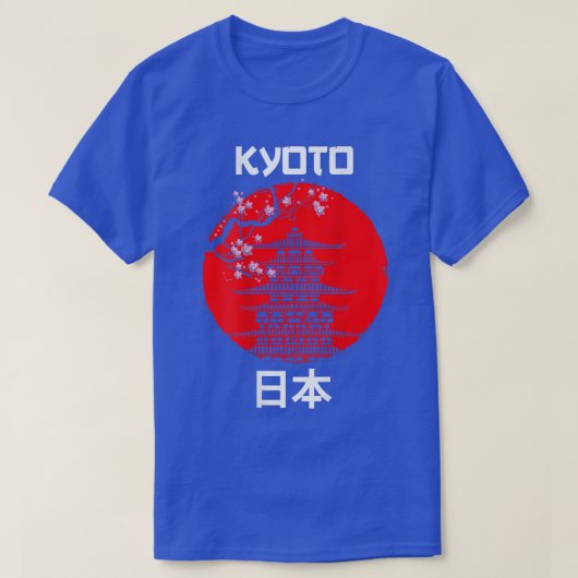 Kyoto Sakura Temple  T-shirt (Design voorkant)