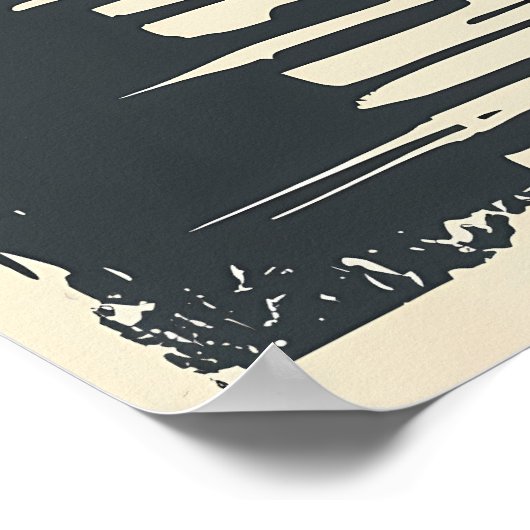 Kyoto Serenity - Tempelreflecties Poster (Hoek)