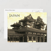 kyoto shrine japan briefkaart (Voorkant / Achterkant)