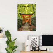 Kyoto Trail Japan Reisposter Poster (Thuiskantoor)