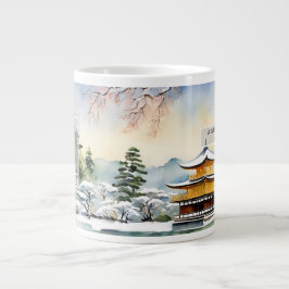 Kyoto Winter Aquarel Kunst - Mok