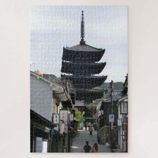 Kyoto Yasaka Pagoda Legpuzzel (Verticaal)