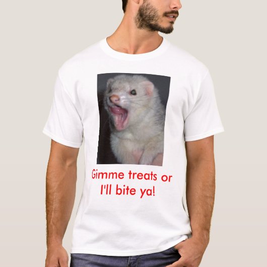 Kyra the Ferret T-shirt (Voorkant)