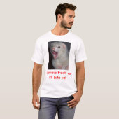 Kyra the Ferret T-shirt (Voorkant volledig)