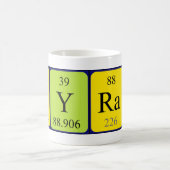 Kyran periodieke tabelnaam mok (Center)