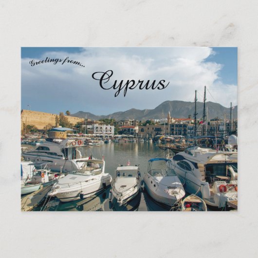 Kyrenia Cyprus Briefkaart (Voorkant)
