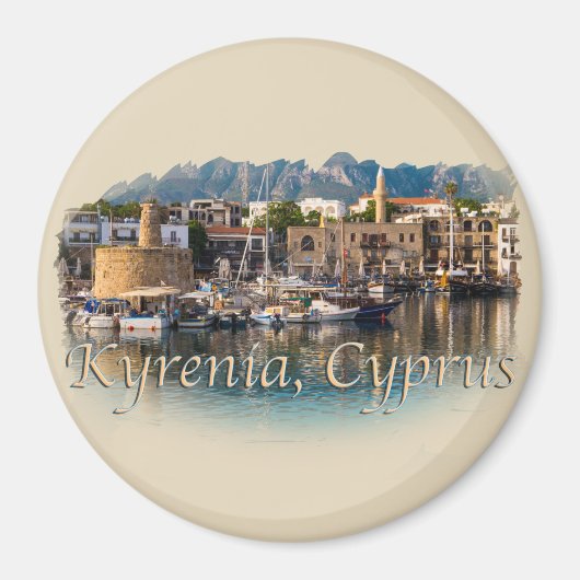 Kyrenia, Cyprus: Harbor Magneet (Voorkant)