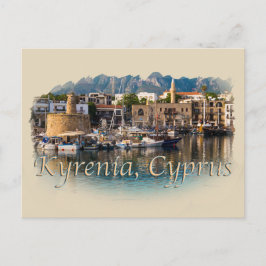Kyrenia, Cyprus: Harbour Briefkaart
