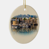 Kyrenia, Cyprus: Harbour Keramisch Ornament (Rechts)