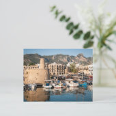 Kyrenia Harbour - Noord-Cyprus Briefkaart (Staand voorkant)