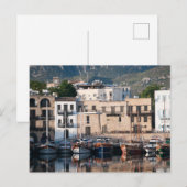 Kyrenia Oude Haven Noord-Cyprus Briefkaart (Voorkant / Achterkant)