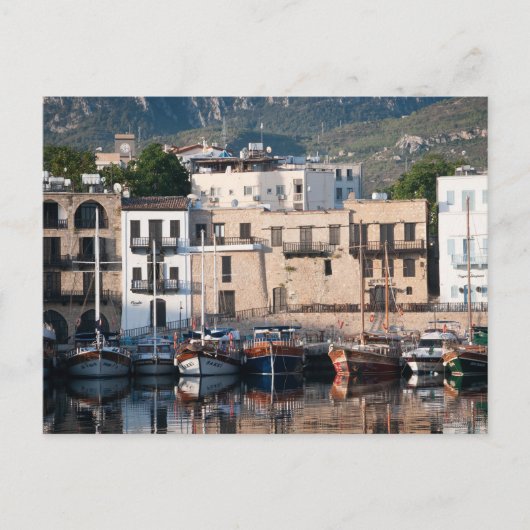 Kyrenia Oude Haven Noord-Cyprus Briefkaart (Voorkant)