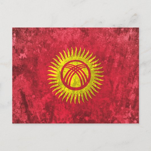 Kyrgyzstan Briefkaart (Voorkant)