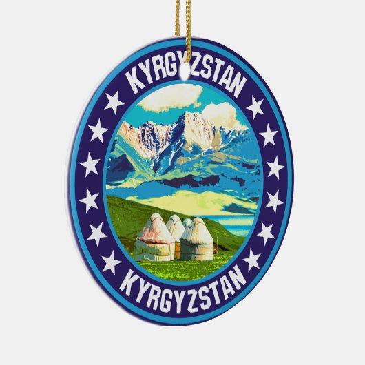 Kyrgyzstan Keramisch Ornament (Rechts)