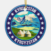 Kyrgyzstan Keramisch Ornament (Voorkant)