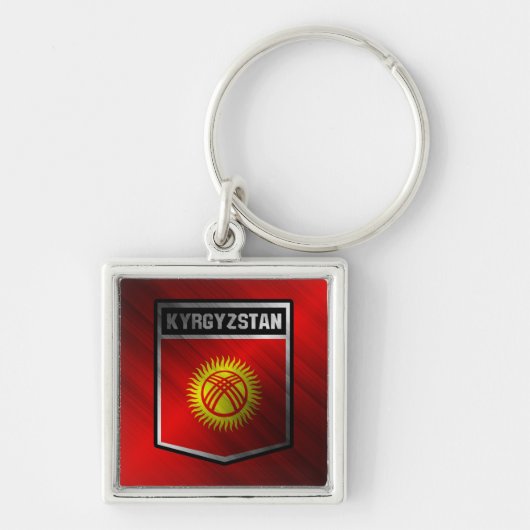 Kyrgyzstan Sleutelhanger (Voorkant)