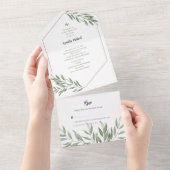 Kyriakos All in One Uitnodiging (Afscheurbaar)