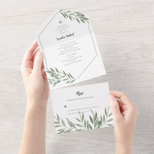 Kyriakos Alles in één uitnodiging (Afscheurbaar)