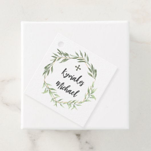 Kyriakos Bedankjes Labels (In situ)