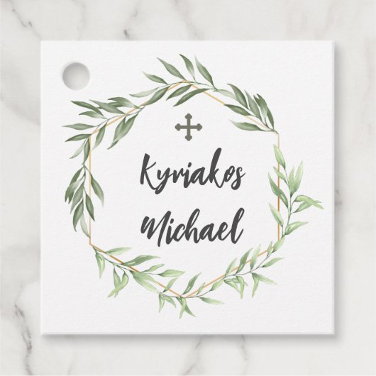 Kyriakos Bedankjes Labels (Voorkant)