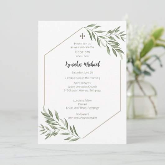 Kyriakos Kaart (Staand voorkant)