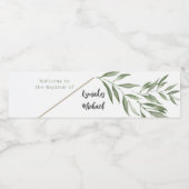 Kyriakos Waterfles Etiket (Enkel label)