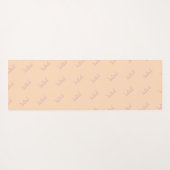 Kyrie Eleison | Spirituele tekst met Jouw naam Yogamat (Achterkant (horizontaal))