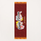 Kyrie Eleison | Spirituele tekst met Jouw naam Yogamat (Voorkant)