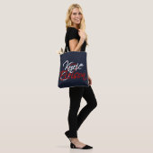 Kyrie Eleison Tote Bag (Op model)