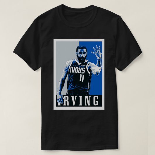 Kyrie Irving Art Style TShirt (Design voorkant)