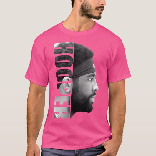 Kyrie Irving - Hooper - Blackwhite T-shirt (Voorkant)