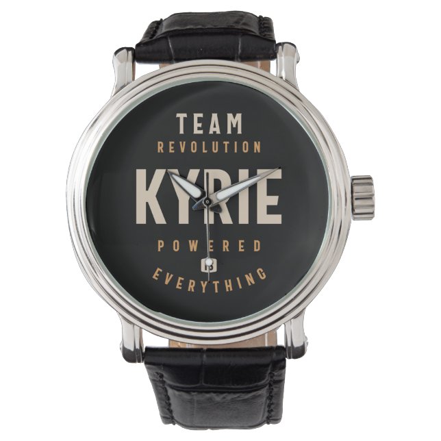 Kyrie Persoonlijke naam - Funny Kyrie Horloge (Voorkant)