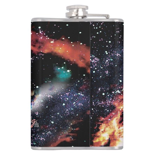 Kyron Orbz Flask Heupfles (Achterkant)