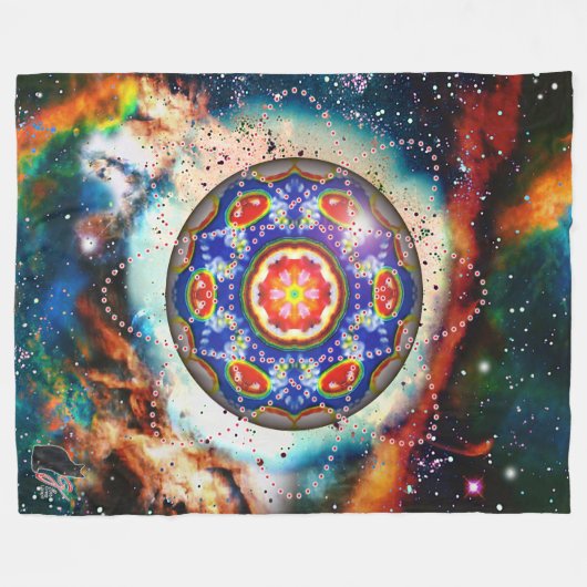 Kyron Orbz Fleece Deken (Voorkant (Horizontaal))