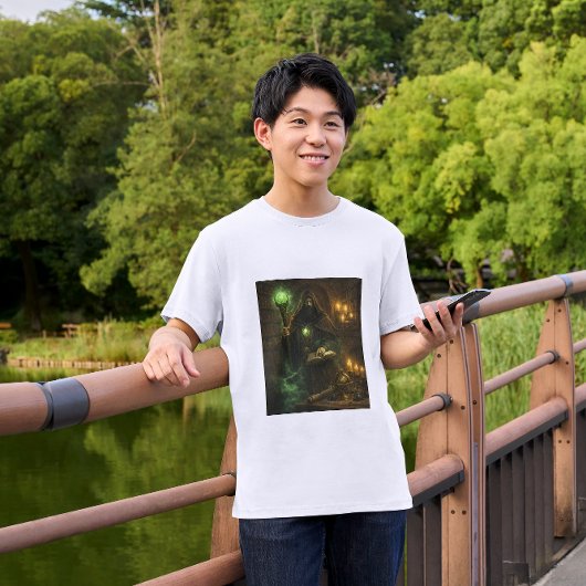 Kyrzon Portrait – Dark Fantasy Character Art T-shirt