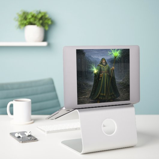 Kyrzon Sigil Sticker – Mystical Symbol Art for Fan (Laptop op bureau)