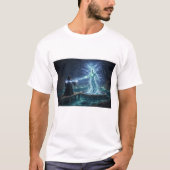 Kyrzon vs Shadow – Duister Fantasie Duel T-shirt (Voorkant)