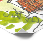 Kythnos Greece Poster (Hoek)