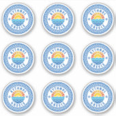 Kythnos Island, Greece Multiple Pack Sticker (Voorkant)