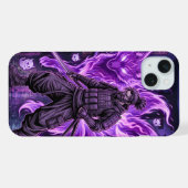 Kyubi Cyber-Samurai iPhone Hoesje (Achterkant horizontaal)