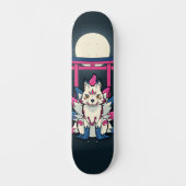 Kyubi Kitsune - Japanse Fox Yokai Persoonlijk Skateboard (Voorkant)