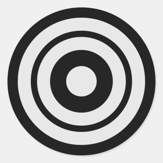 Kyudo Ronde Sticker (Voorkant)