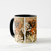 Kyusempo Sakucho Black Stallion Kuniyoshi Fine Art Mok (Voorkant links)