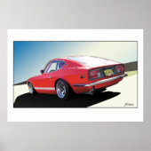 Kyusha Kai Datsun 240z poster (Voorkant)