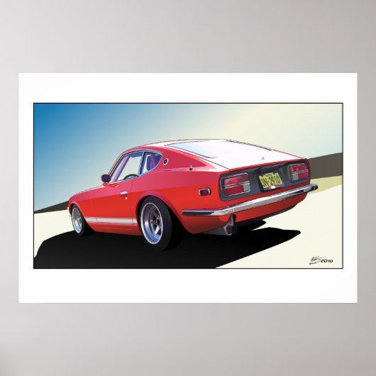 Kyusha Kai Datsun 240z poster (Voorkant)