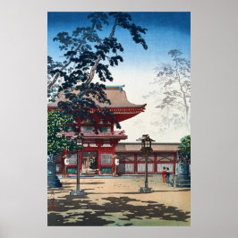 Kyushu Hakozaki Hachimangu Shrine door Tsuchiya Ko Poster