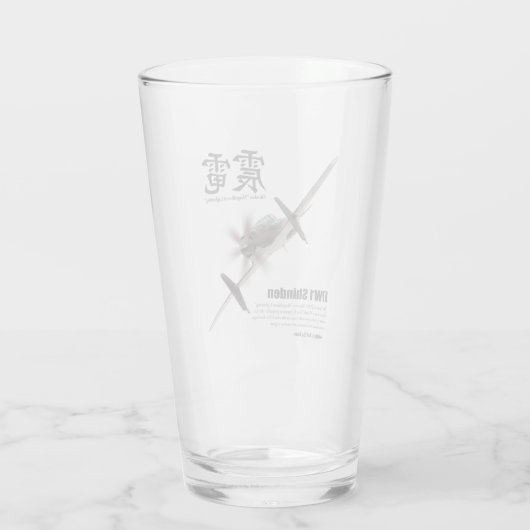 Kyushu J7W1 Shinden Glas (Achterkant)