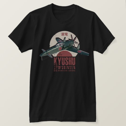 Kyushu J7W Shinden T-shirt (Design voorkant)