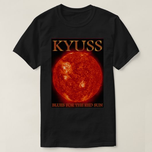 Kyuss - Blues for the Red Sun T-shirt (Design voorkant)
